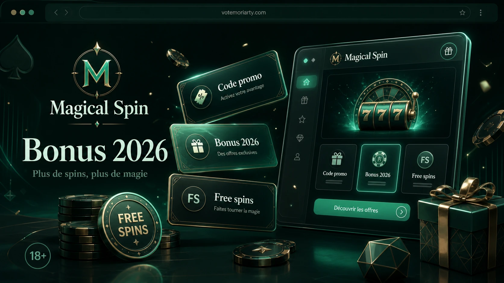 Introduction – Profitez du Meilleur Code Promo Magical Spin en 2026
