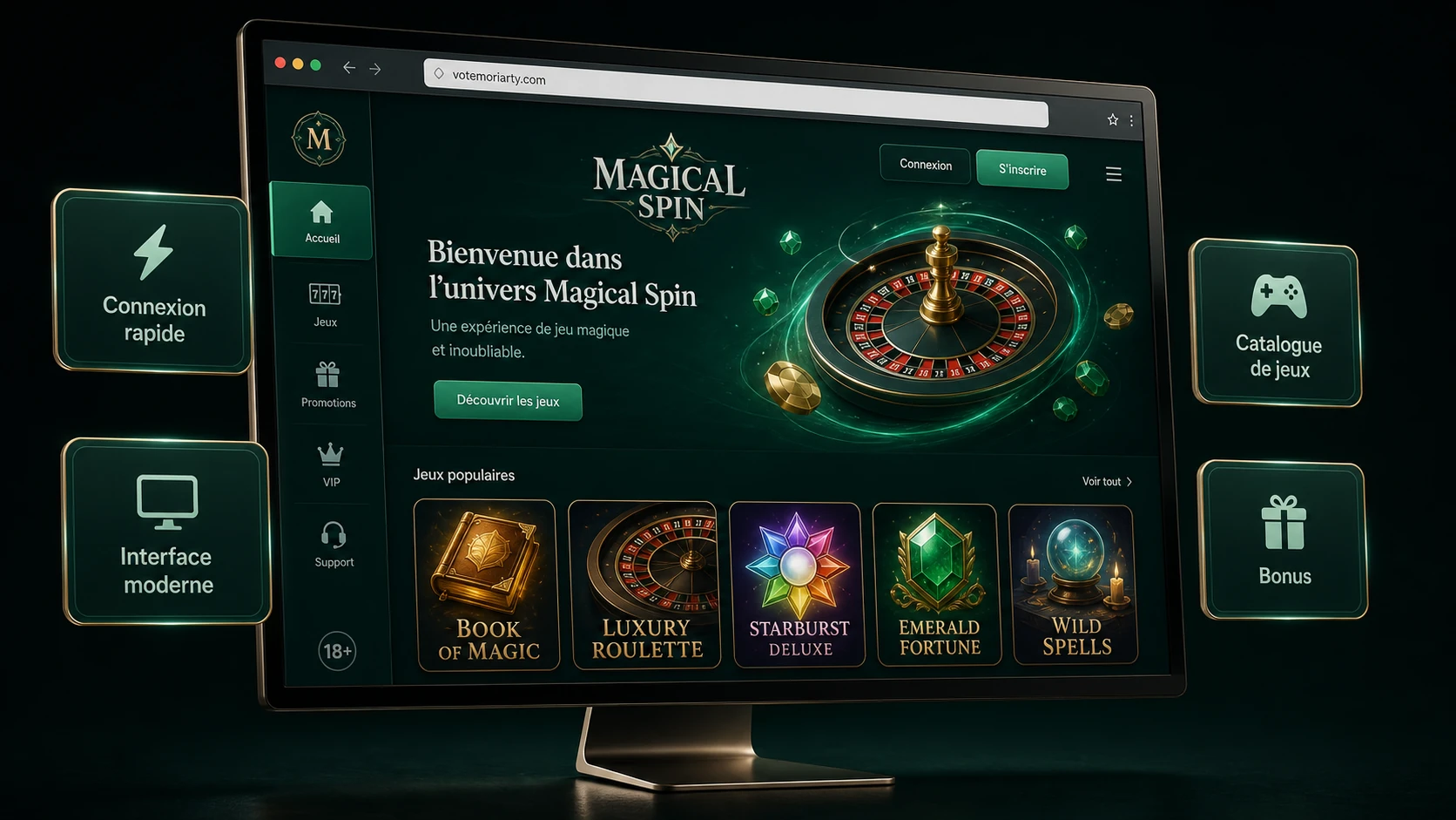 Pourquoi choisir Casino Magical Spin ?