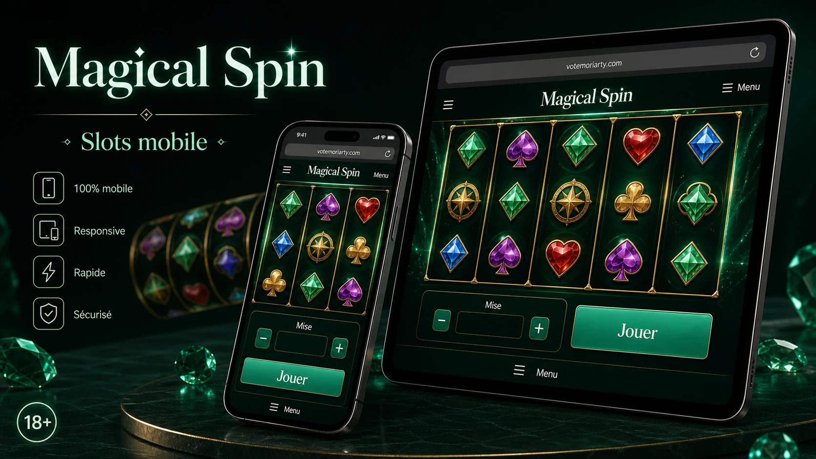 Jouer sur mobile